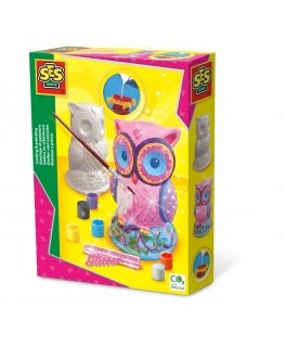 SES Creative Casting and painting - owl