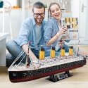 CubicFun Titanic LED 3D-palapeli 266 kpl Laivat CubicFun Titanic LED 3D-palapeli 266 kpl Laivat