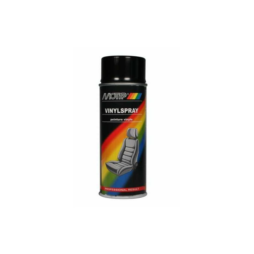 MOTIP musta maali nahkalle, vinyyli 400ml – 2