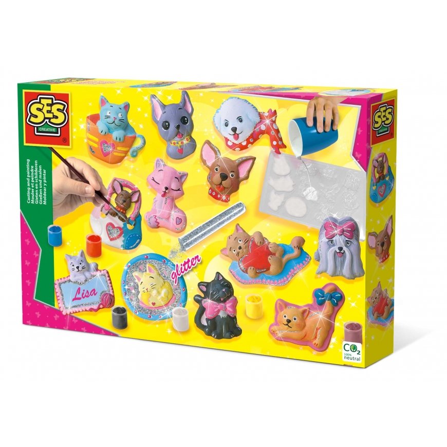 SES Creative Casting & Painting- Cats & Dogs