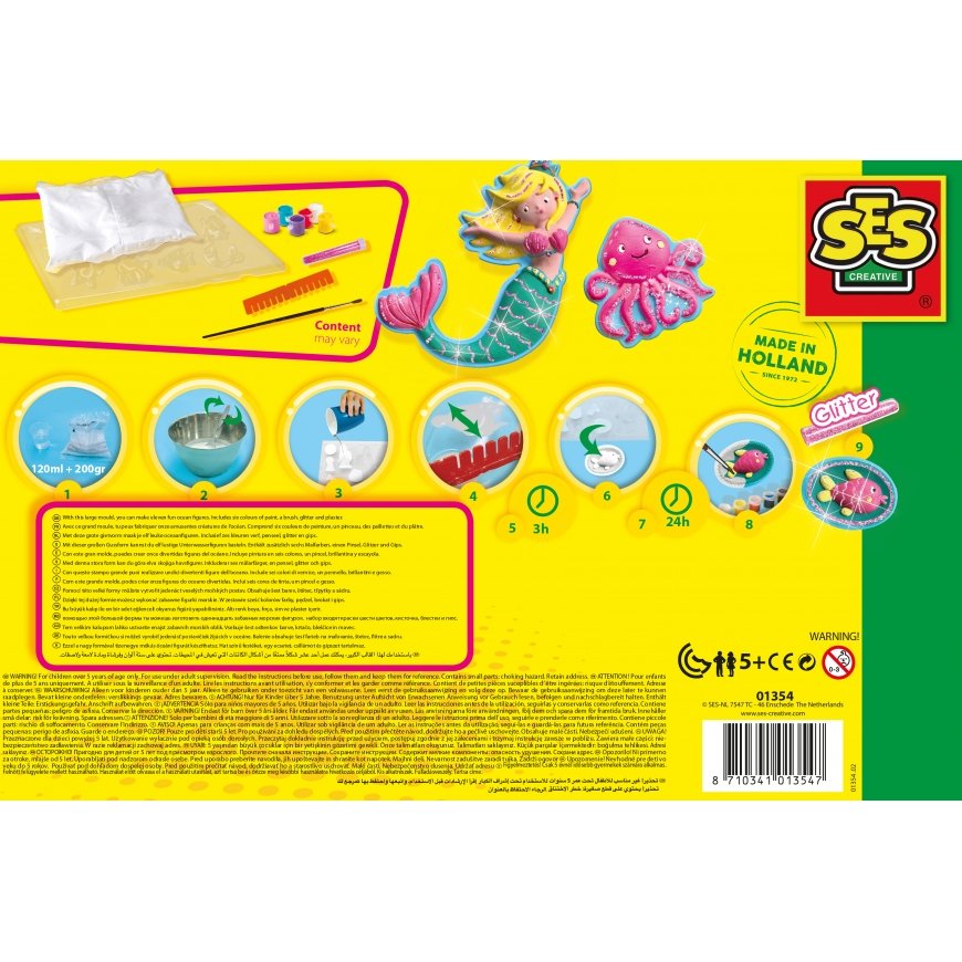 SES Creative Casting and painting - Ocean figures – 3