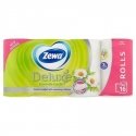 ZEWA WC-paperi, 3-kerroksinen, 16 rullaa, "Deluxe", kamomilla ZEWA WC-paperi, 3-kerroksinen, 16 rullaa, "Deluxe", kamomilla