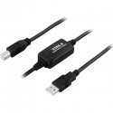 Deltaco USB-EX10MB USB кабель USB 2.0 10 m USB A USB B Черный Deltaco USB-EX10MB USB кабель USB 2.0 10 m USB A USB B Черный