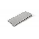 Bosch DFM064A53 gartraukis Pusiau įmontuojamas (ištraukiamas) Metalinis, Sidabras 400 m³/h