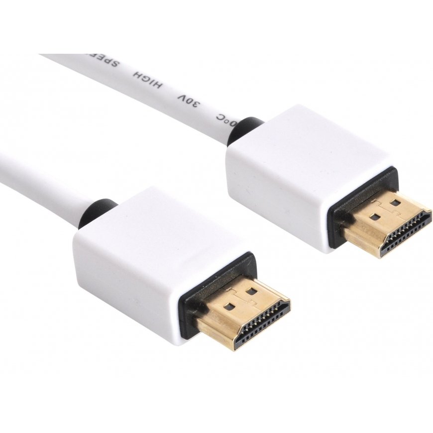 Sandberg 308-97 HDMI kabelis 1 m HDMI Type A (Standard) Balts