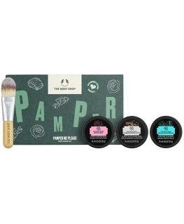 The Body Shop Pamper me Please dovanų rinkinys veido kaukėms