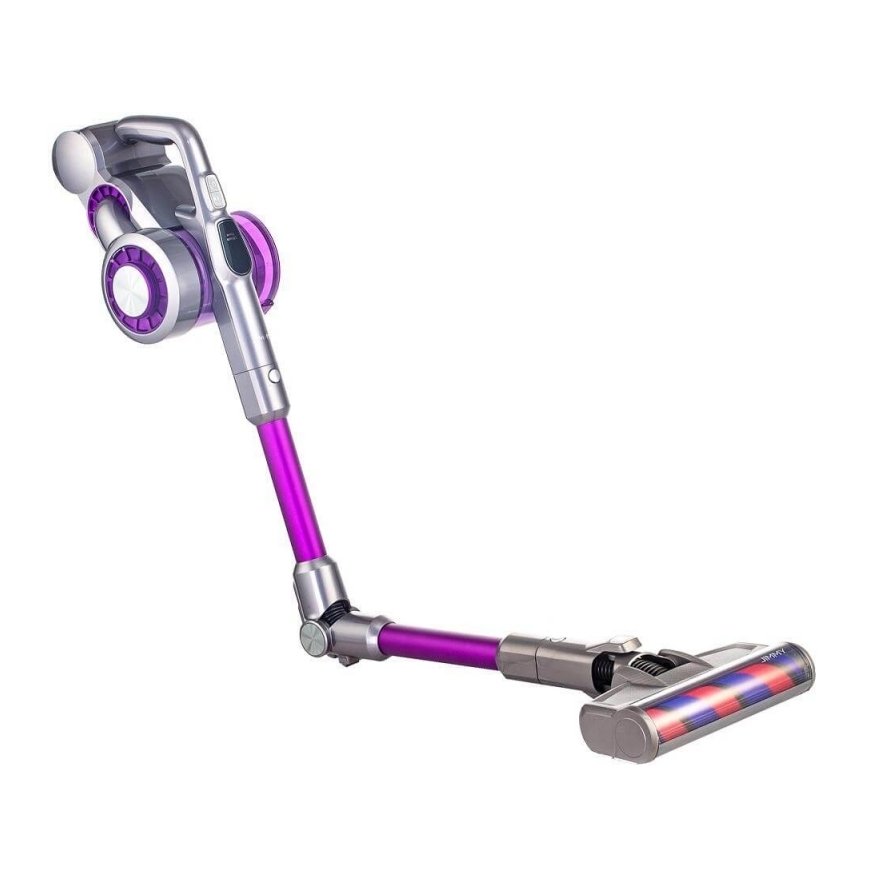JIMMY JV85 Pro “Divi vienā” bezvadu putekļusūcējs Baterija Sauss HEPA Bezmaisa 600 W Pelēks, Violets – 2