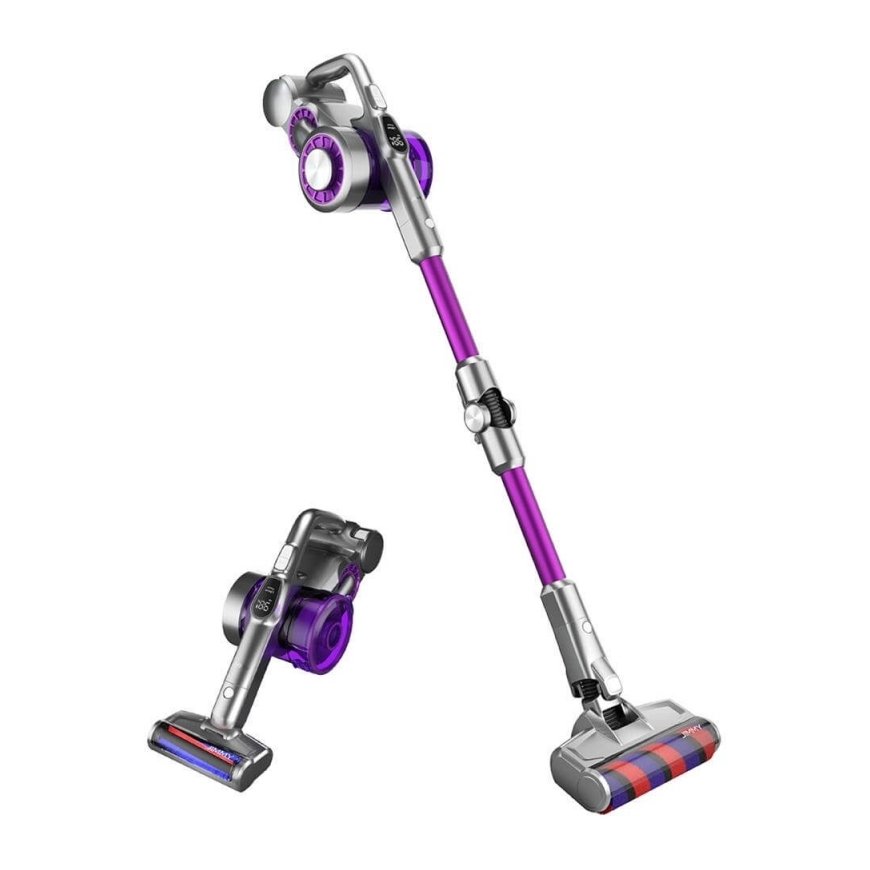 JIMMY JV85 Pro 2-in-1 stick vacuum Аккумулятор Cухой HEPA Без мешка 600 W Серый, Фиолетовый – 3