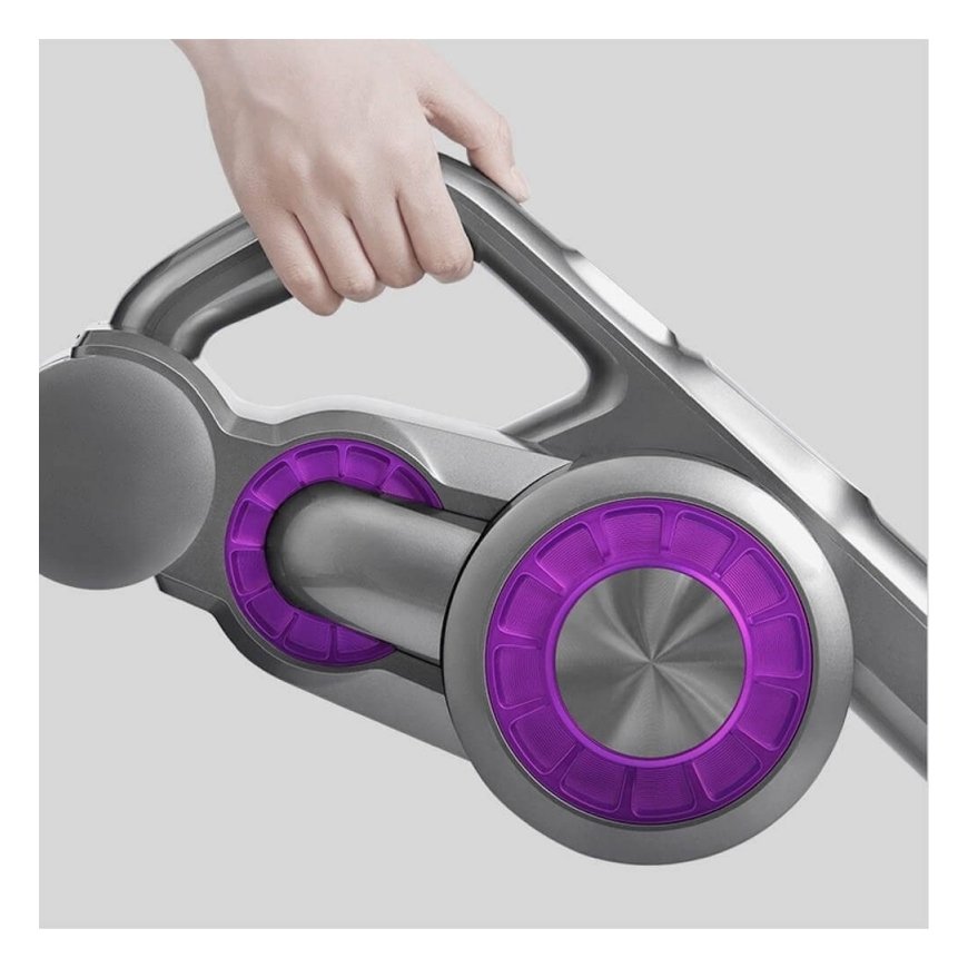 JIMMY JV85 Pro “Divi vienā” bezvadu putekļusūcējs Baterija Sauss HEPA Bezmaisa 600 W Pelēks, Violets – 4