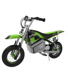 Razor Dirt Rocket SX350 McGrath sähköskootteri 1 istuin(ta) 22 km/h musta, Vihreä, Harmaa, Valkoinen
