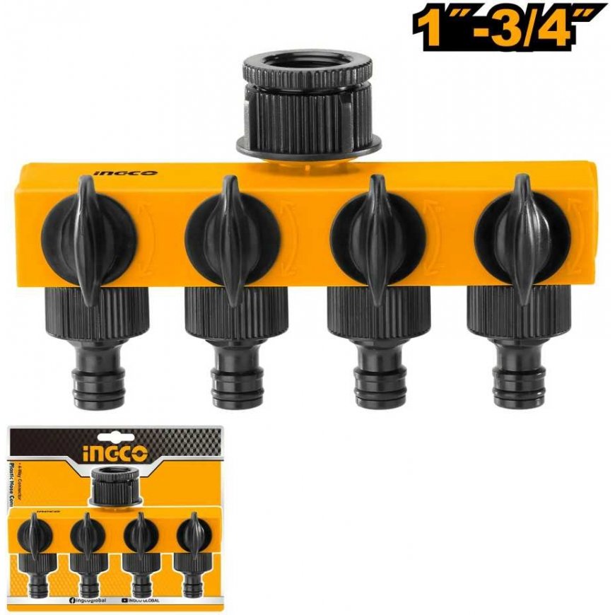 Ingco HHC1402 Coupling 3/4"- 1" for UH hose – 2
