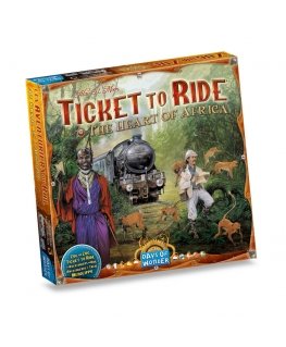 Days of Wonder Ticket To Ride Map Collection: The Heart of Africa Board game Family