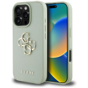 Dėklas Guess Grained Big 4G Logo Small Classic Logo do iPhone 16 Pro žalia Dėklas Guess Grained Big 4G Logo Small Classic Logo do iPhone 16 Pro žalia