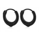 Troli Men's steel earrings VABTGE033B Troli Men's steel earrings VABTGE033B