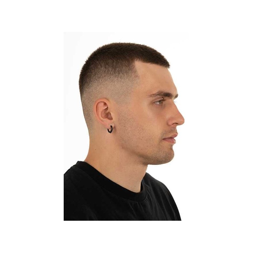 Troli Men's steel earrings VABTGE033B – 2