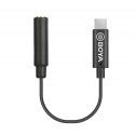 BOYA BY-K4 аудио кабель 3,5 мм USB Type-C Черный BOYA BY-K4 аудио кабель 3,5 мм USB Type-C Черный