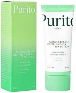 PURITO SEOUL WONDER RELEAF CENTELLA DAILY SUN aurinkovoide, 60 ml
