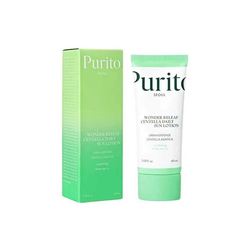 PURITO SEOUL WONDER RELEAF CENTELLA DAILY SUN aurinkovoide, 60 ml