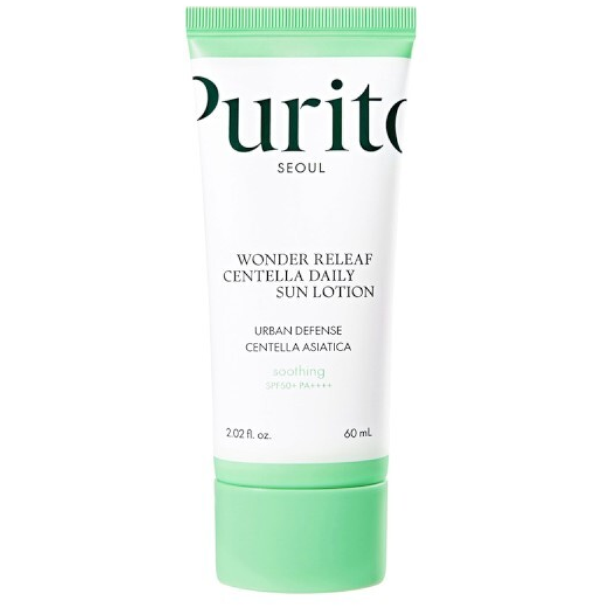 PURITO SEOUL WONDER RELEAF CENTELLA DAILY SUN aurinkovoide, 60 ml – 2