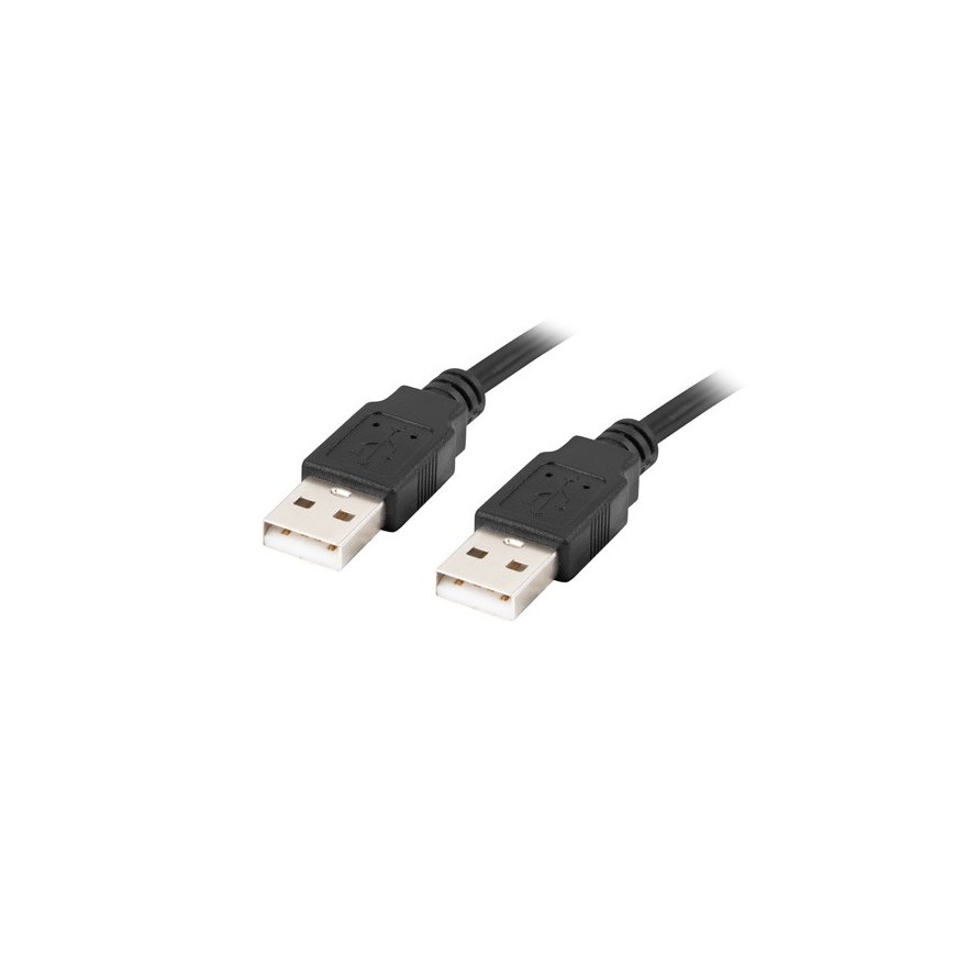 Lanberg CA-USBA-20CU-0010-BK USB kabelis USB 2