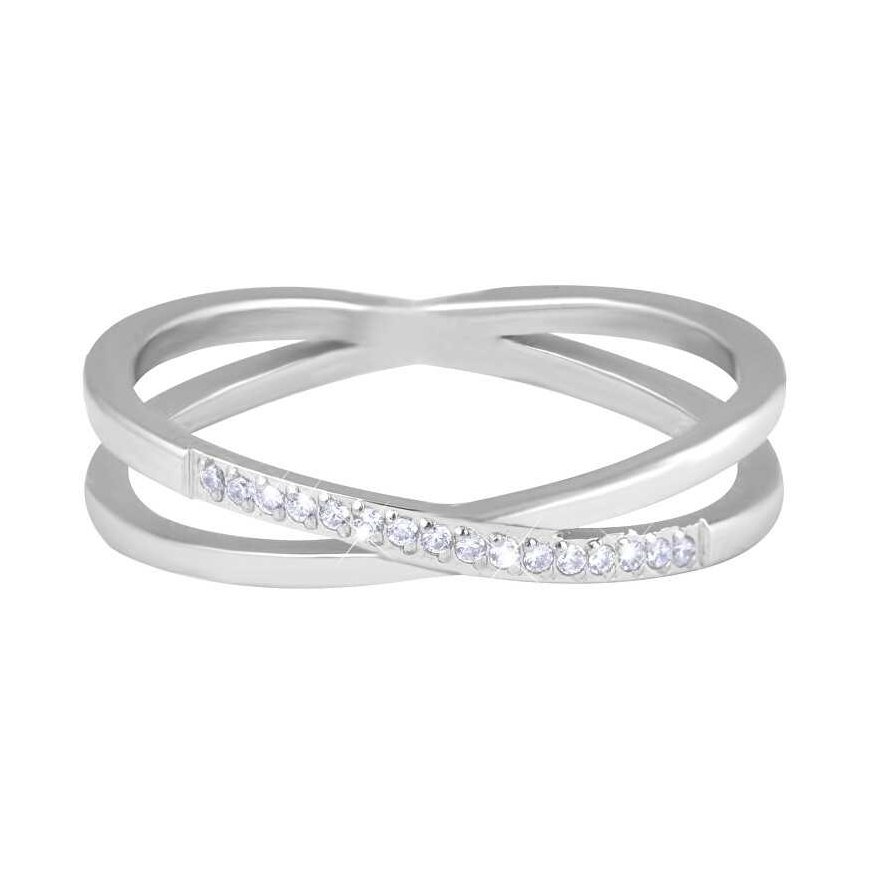 Troli Gorgeous double steel ring with