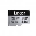 Lexar Professional Sidabrinis PLUS Micro SDXC UHS-I Card 64 GB Lexar Professional Sidabrinis PLUS Micro SDXC UHS-I Card 64 GB