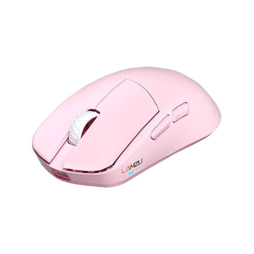 Lamzu MAYA X 8K Pink (vaaleanpunainen) langaton pelihiiri – 4