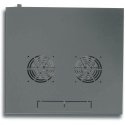 Techly I-CASE EL-1006B32 телекоммуникационная стойка 6U Монтируемая на стену стойка Черный