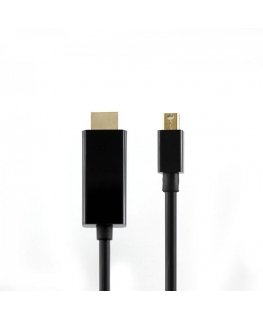 SBOX HDMI-MINI-DP-2 видео кабель адаптер 2 m HDMI Тип A (Стандарт) Mini DisplayPort Черный