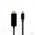 SBOX HDMI-MINI-DP-2 видео кабель адаптер 2 m HDMI Тип A (Стандарт) Mini DisplayPort Черный SBOX HDMI-MINI-DP-2 видео кабель адаптер 2 m HDMI Тип A (Стандарт) Mini DisplayPort Черный
