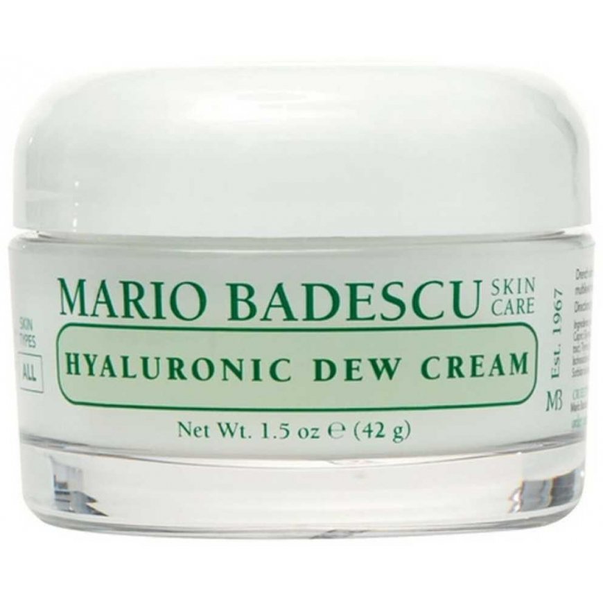 Mario Badescu Hyaluronic Dew Kreminis veido kremas su hialuronu, 42 g – 2