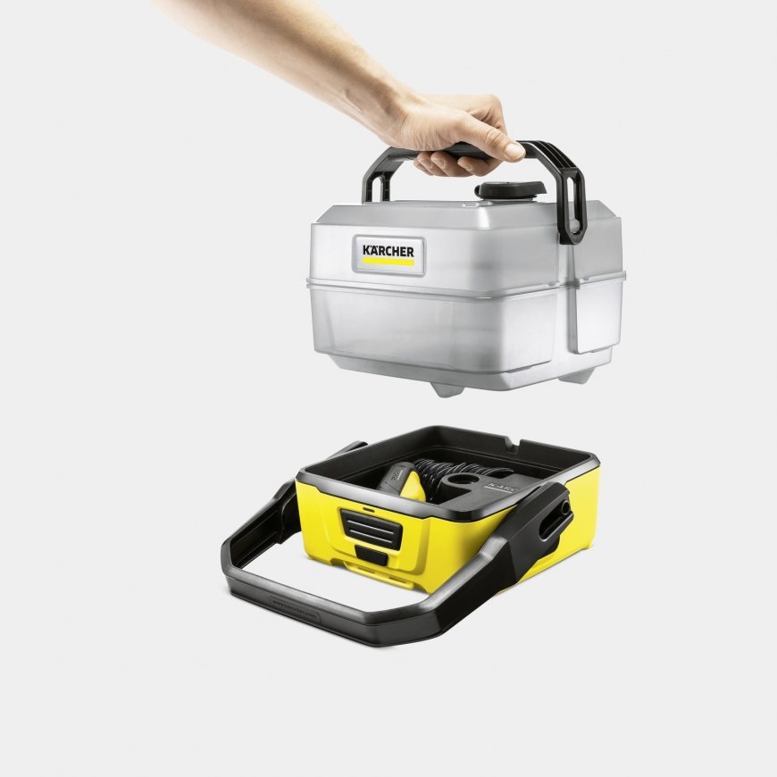 Kärcher OC 3 Plus pressure washer Compact Battery 120 l/h Black, Yellow – 5