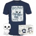 PROMO FUNKO POP T-paita T-paita Harry Potter M + POP Hedwid 63608