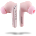 TWS Hello Kitty O Glossy Finish Pink -kuulokkeet TWS Hello Kitty O Glossy Finish Pink -kuulokkeet