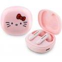 Ausinės TWS Hello Kitty O Glossy Finish rožinės spalvos Ausinės TWS Hello Kitty O Glossy Finish rožinės spalvos