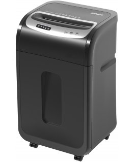 Activejet ASH-2502C измельчитель бумаги Перекрестная резка 60 dB 22,8 cm Черный, Серебристый