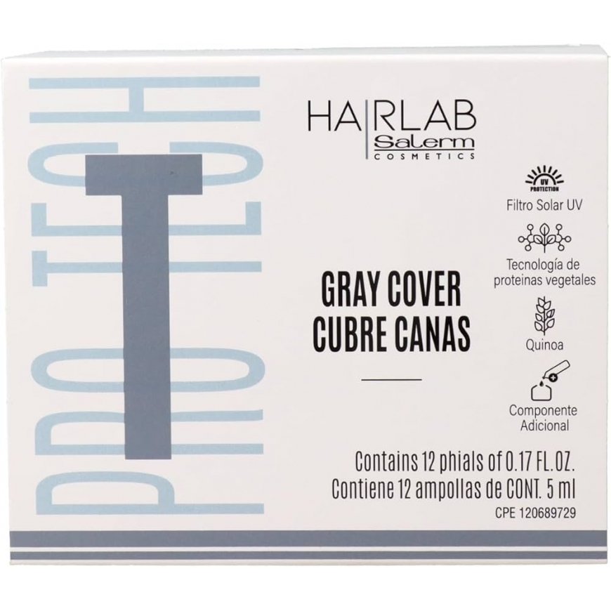 Salerm GREY COVER injektiopullot 12 x 5 ml