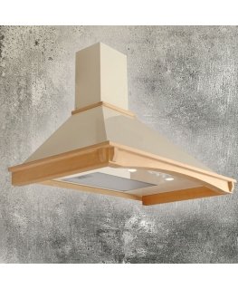 Akpo WK-4 Rustica Country Wall-mounted Beige, Wood 450 m³/h