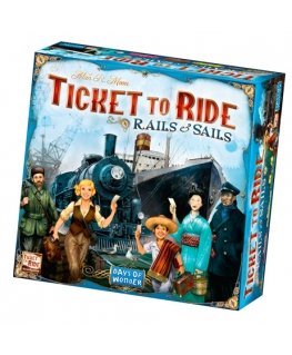 Days of Wonder Ticket to Ride Rails & Sails 120 min Galda spēle Ceļojumi/piedzīvojumi