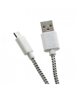 SBOX USB-1031W USB-kaabel USB 2.0 1 m USB A Micro-USB A Valge