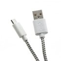 SBOX USB-1031W USB cable USB 2.0 1 m USB A Micro-USB A White