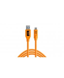 Tether Tools CUC3215-ORG USB кабель USB 3.2 Gen 1 (3.1 Gen 1) 4,6 m USB A USB C Оранжевый