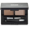 Pupa Milano Pupa eyebrow design set for eyebrow makeup 003 dark brown 1.1g Pupa Milano Pupa eyebrow design set for eyebrow makeup 003 dark brown 1.1g