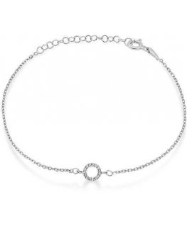Brilio Silver Brilio Silver Charming silver bracelet with zircons BRC17W