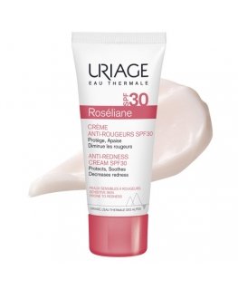 Uriage Roseliane Anti-Redness Facial Cream SPF30 Moisturizing, with Ginseng and Algae Extract 40 ml