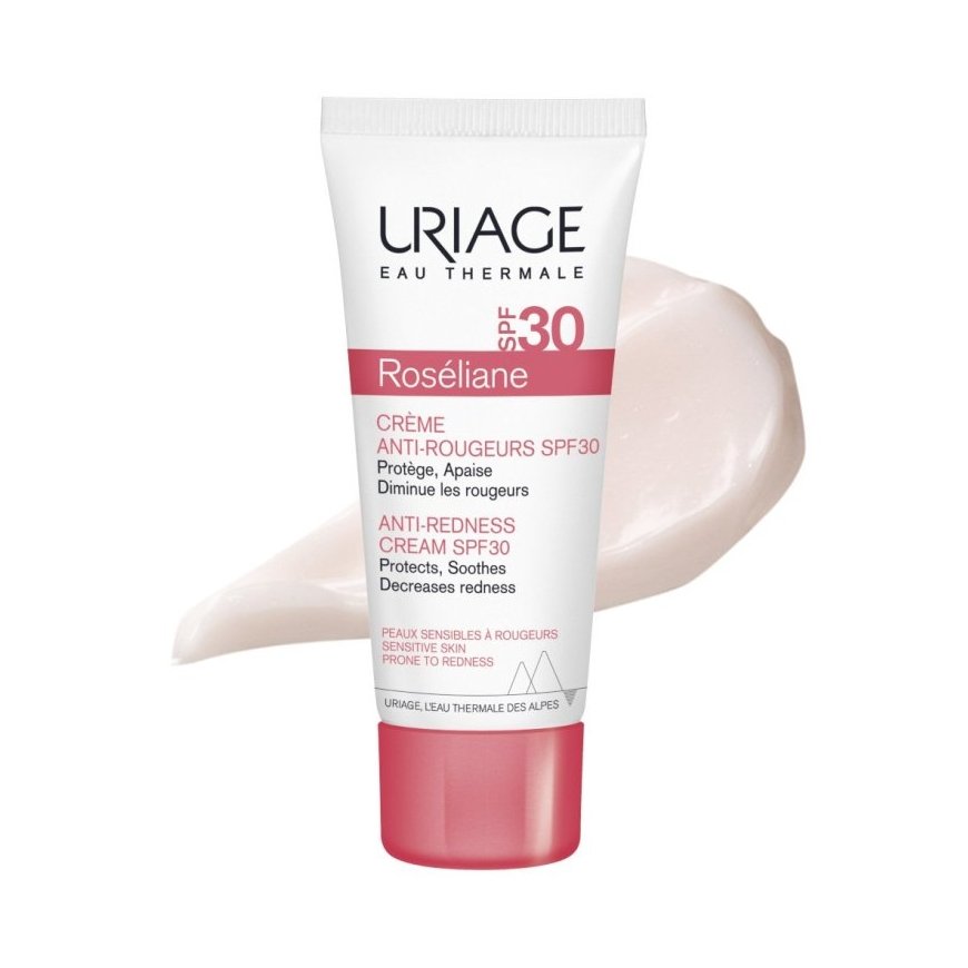 Uriage Roseliane Anti-Redness Facial Kreminis SPF30 Moisturizing, with Ginseng and Algae Extract 40 ml