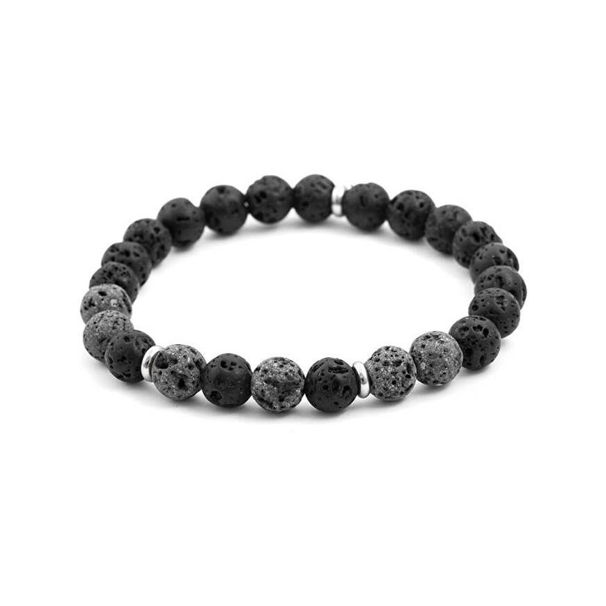 Beneto Bennett Lava Stone Bead Bracelet