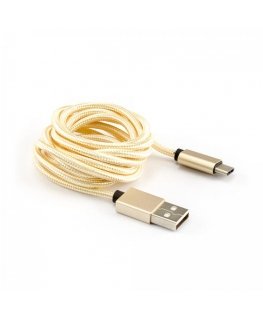 SBOX USB-TYPEC-15G USB kabelis USB 2.0 1,5 m USB A USB C Auksas
