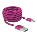 SBOX USB-10315P USB-kaapeli USB 2.0 1,5 m USB A Micro-USB B Vaaleanpunainen SBOX USB-10315P USB-kaapeli USB 2.0 1,5 m USB A Micro-USB B Vaaleanpunainen