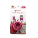 SBOX USB-10315P USB-kaabel USB 2.0 1,5 m USB A Micro-USB B Roosa SBOX USB-10315P USB-kaabel USB 2.0 1,5 m USB A Micro-USB B Roosa